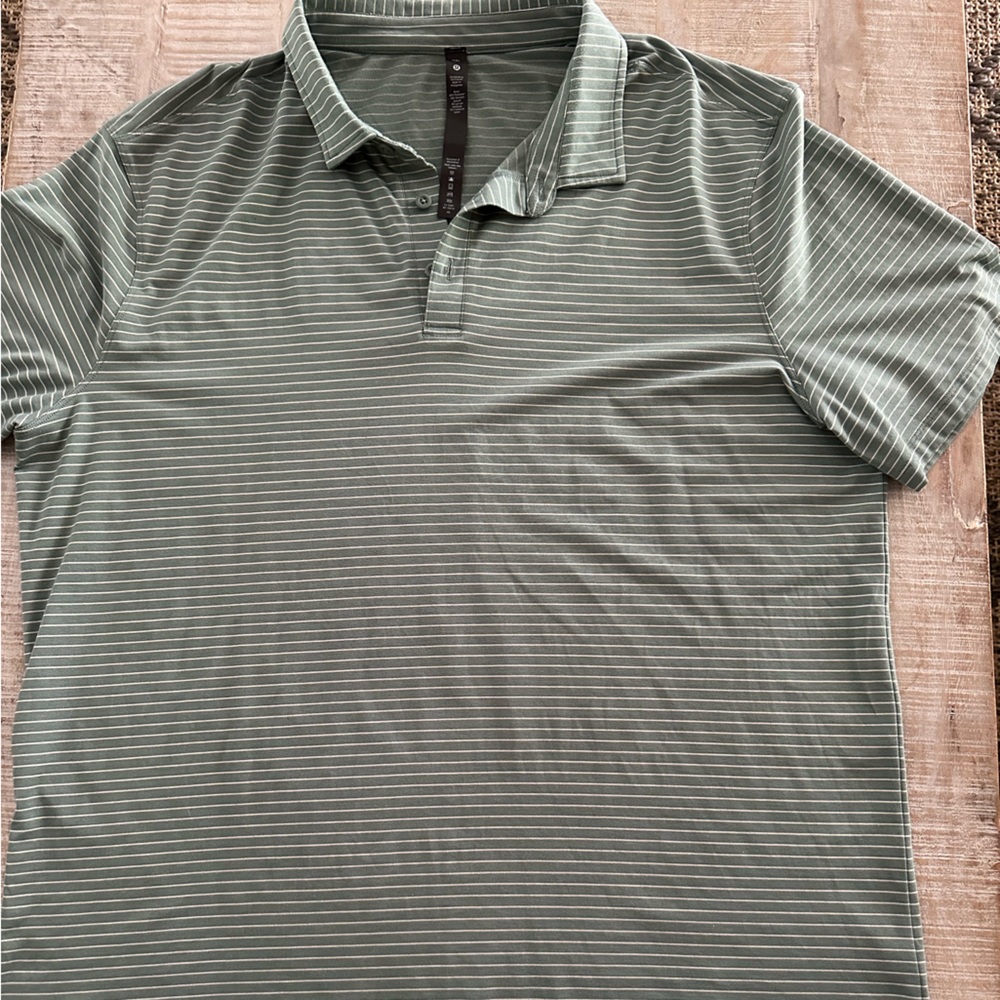 Lululemon Mens evolution short sleeve polo shirt